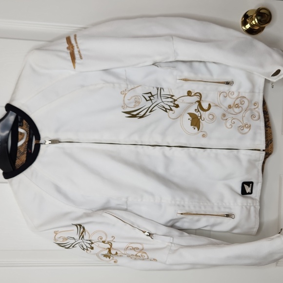 Joe Rocket Jackets & Blazers - Joe Rocket Honda Goldwing white summer motorcycle motocross jacket size small